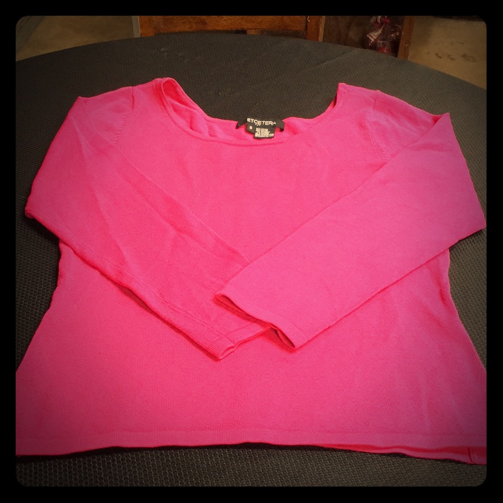 Pink Long Sleeve Dressy Shirt